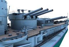 CK126-Partial Ship-Starboard Bow-Broadside